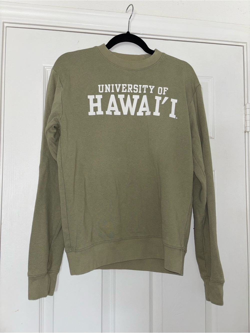 UH MANOA Olive Green Crewneck Sweatshirt